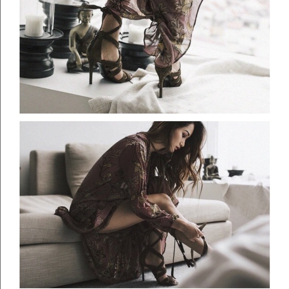🤑SOLD❣For love and lemons Santa Rosa maxi dress
