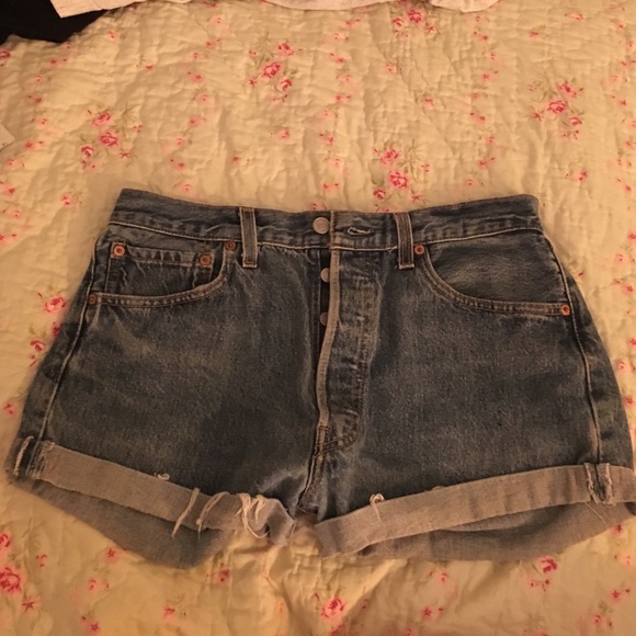 Vintage Levi jean shorts