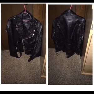 Leather jacket