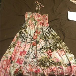 Silk knee high dress, never worn!!!