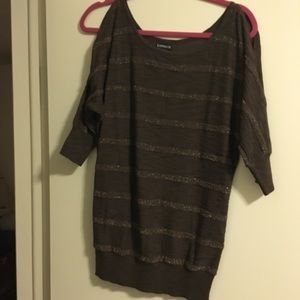 Express 3/4 sweater.
