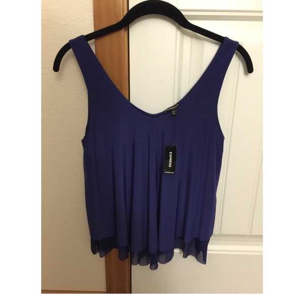 Express purple top