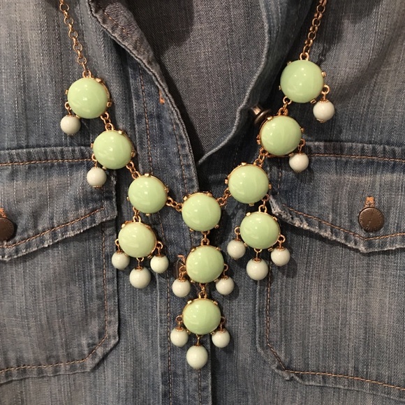 Mint Bubble Necklace