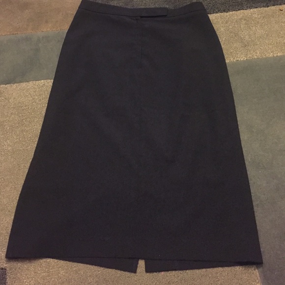 Bcbg Black Pencil Skirt Size 2
