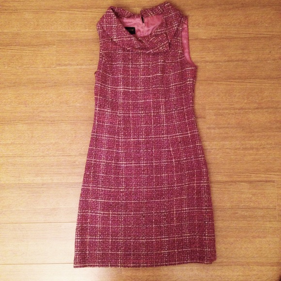 J. Crew Dresses & Skirts - *FLASH SALE* Vintage Pink Plaid Dress