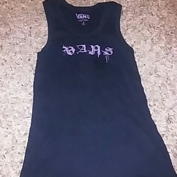 Black tank top