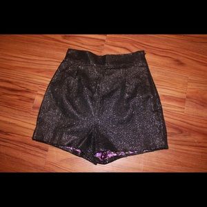 Mini Sequined Forever 21 Shorts