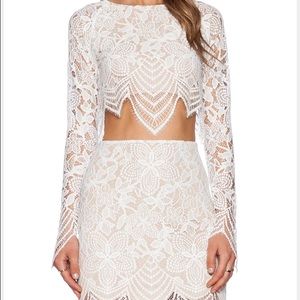 For Love and Lemons Lace Top