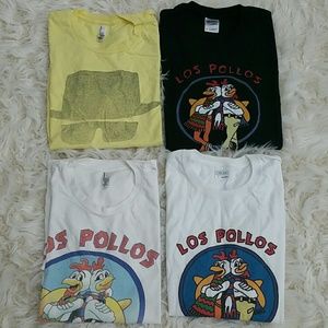 Breaking Bad bundle of 4 men's t-shirts