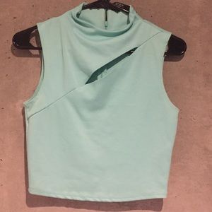 Guess Crop Top with Cut-Out