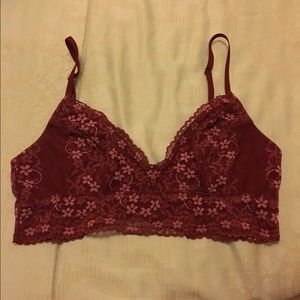 Gilly hicks lace bralette
