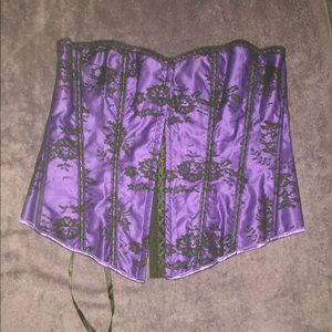 Strapless corset