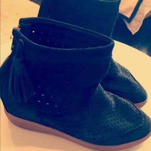 Isabel Marant perforated heal wedge 37/7