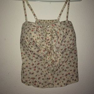 Floral tank with built in pads