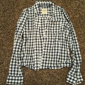Plaid long sleeve shirt