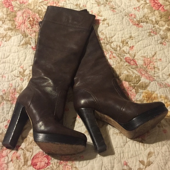 Michael Kors leather boots