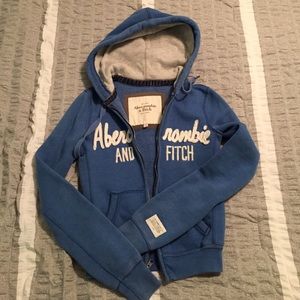 Abercrombie and fitch full-zip hoodie