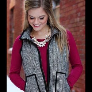 Herringbone Vest