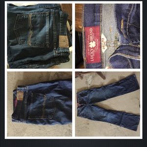 Lucky jeans size 33 long worn once washed once