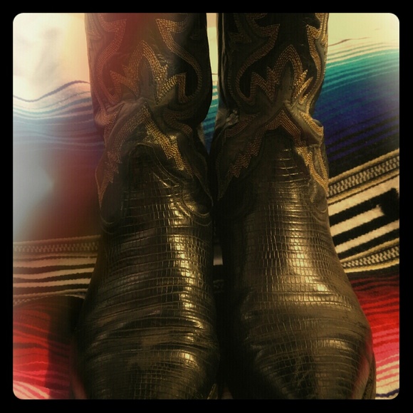 Vintage Rudel cowboy boots