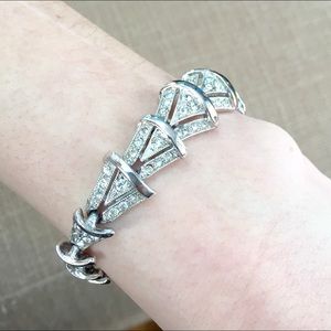 ⭐️💎 Art Deco Wedding Bracelet Vintage