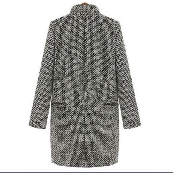 Grey trench coat - Picture 3 of 3