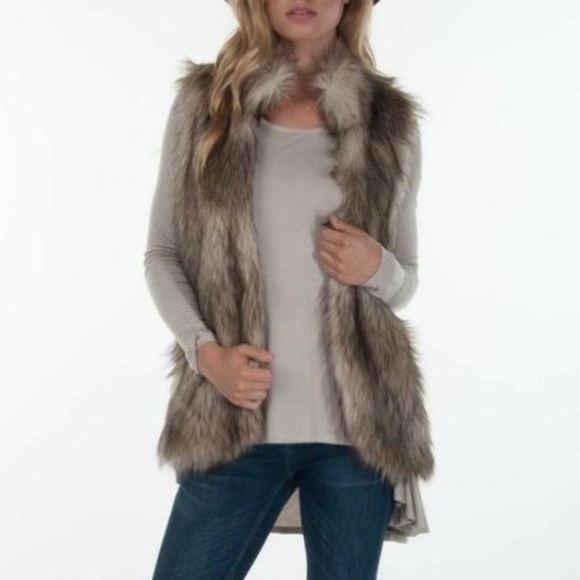 PPLA Freya Faux Fur Vest