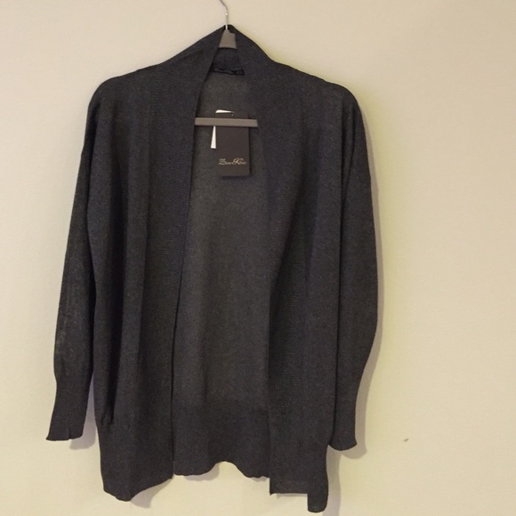 Zara Knit Grey Cardigan Size Small