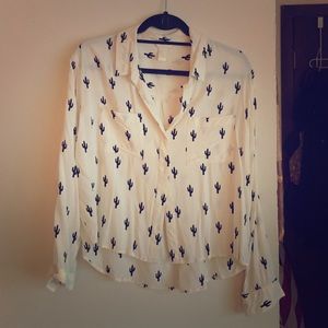 Long sleeve button down shirt