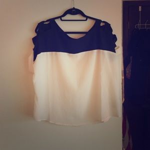 Short sleeve blouse