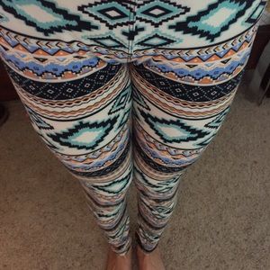 Aztec leggings