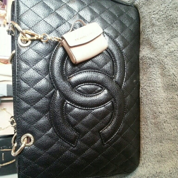 Quilted C Logo Tote