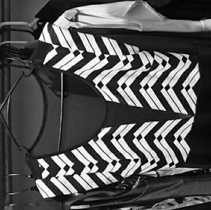 Black and white dress