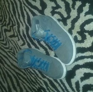 Grey air jordans