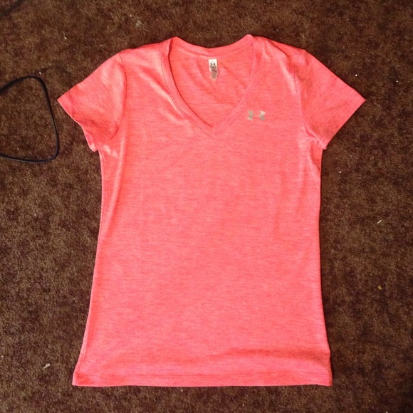 Orange under armour v-neck. - Picture 1 of 4