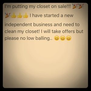 My closet is on sale!!! ❤️❤️❤️