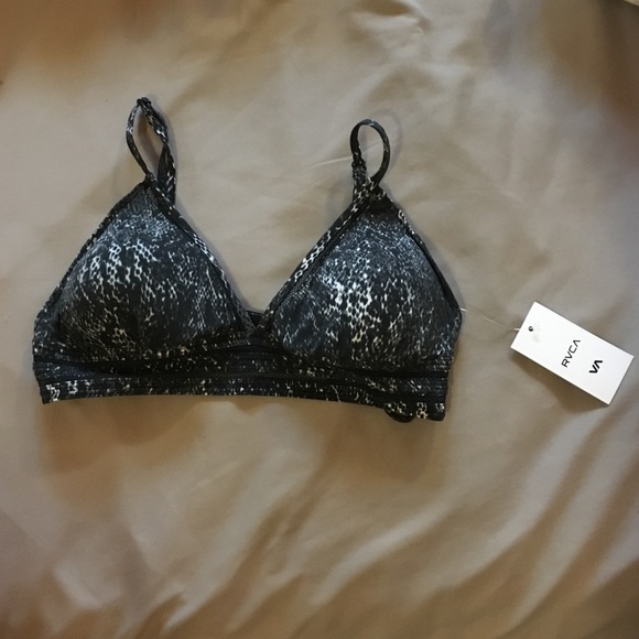RVCA snakeskin bra.