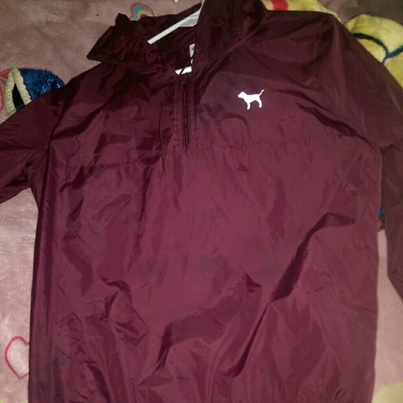 Maroon anorak
