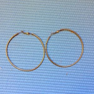 Golden hoops