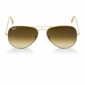 Ray Ban Aviator Sunglasses Gold/Brown 3025