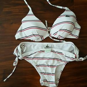 Lacoste Striped Bikini