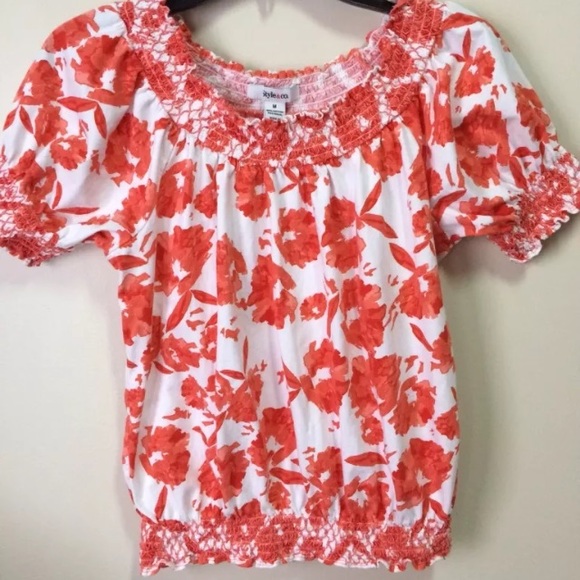 NWOT Style & Co Ladies Misses Med  8/10 knit top - Picture 1 of 4