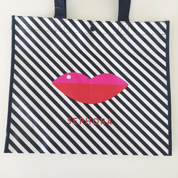 Sephora Makeup Sephora Lips Reusable Shopping Tote Bag Poshmark