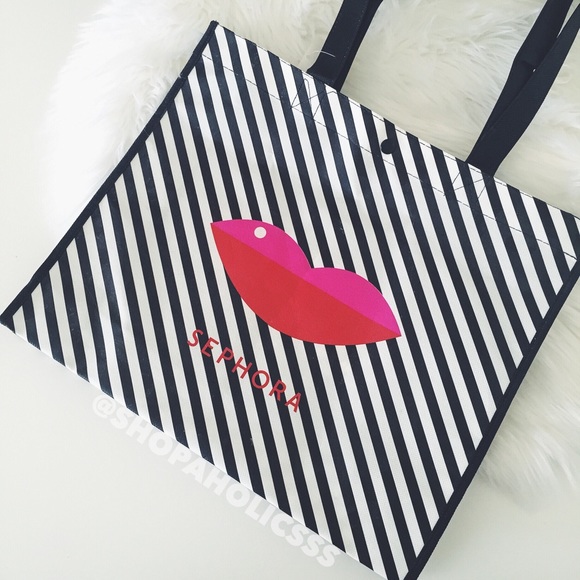 Sephora Makeup Sephora Lips Reusable Shopping Tote Bag Poshmark