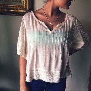 American Eagle Embroidered Shirt