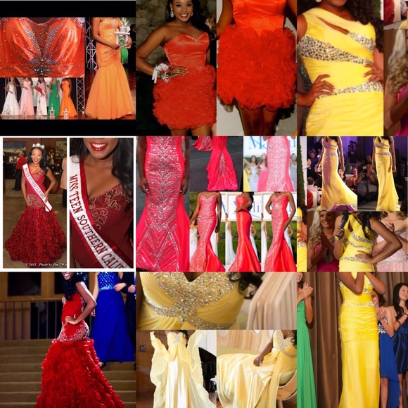 MUST SELL ALL prom / pageant / formal GOWNS ASAP! - Picture 1 of 1