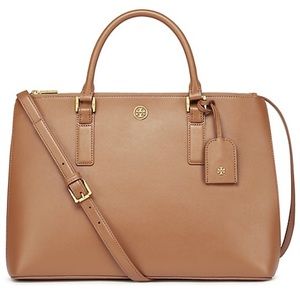 Tory Burch Robinson Double Zip Tote Bag
