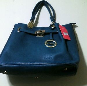 Ladies handbag blue NEW IN PACKAGE