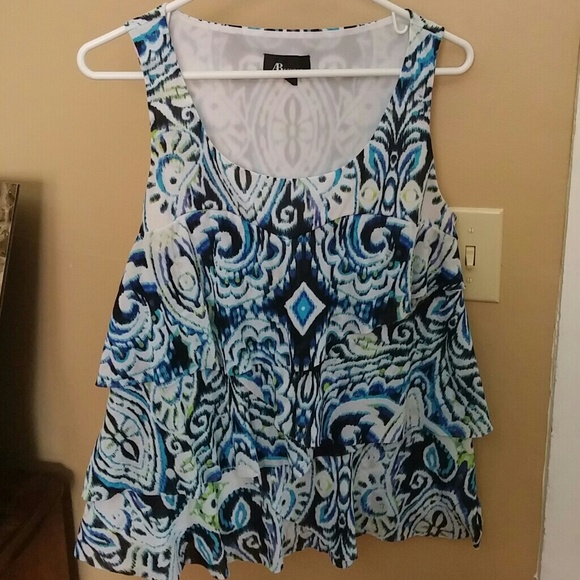 AB studios dress top size Large - Picture 1 of 2