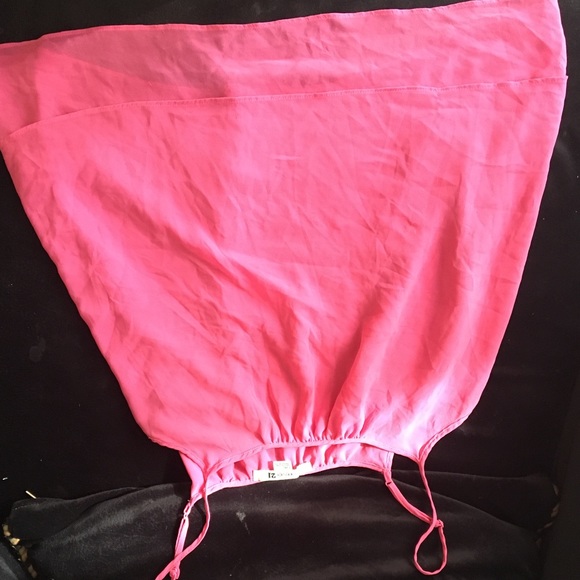 Chiffon pink cami